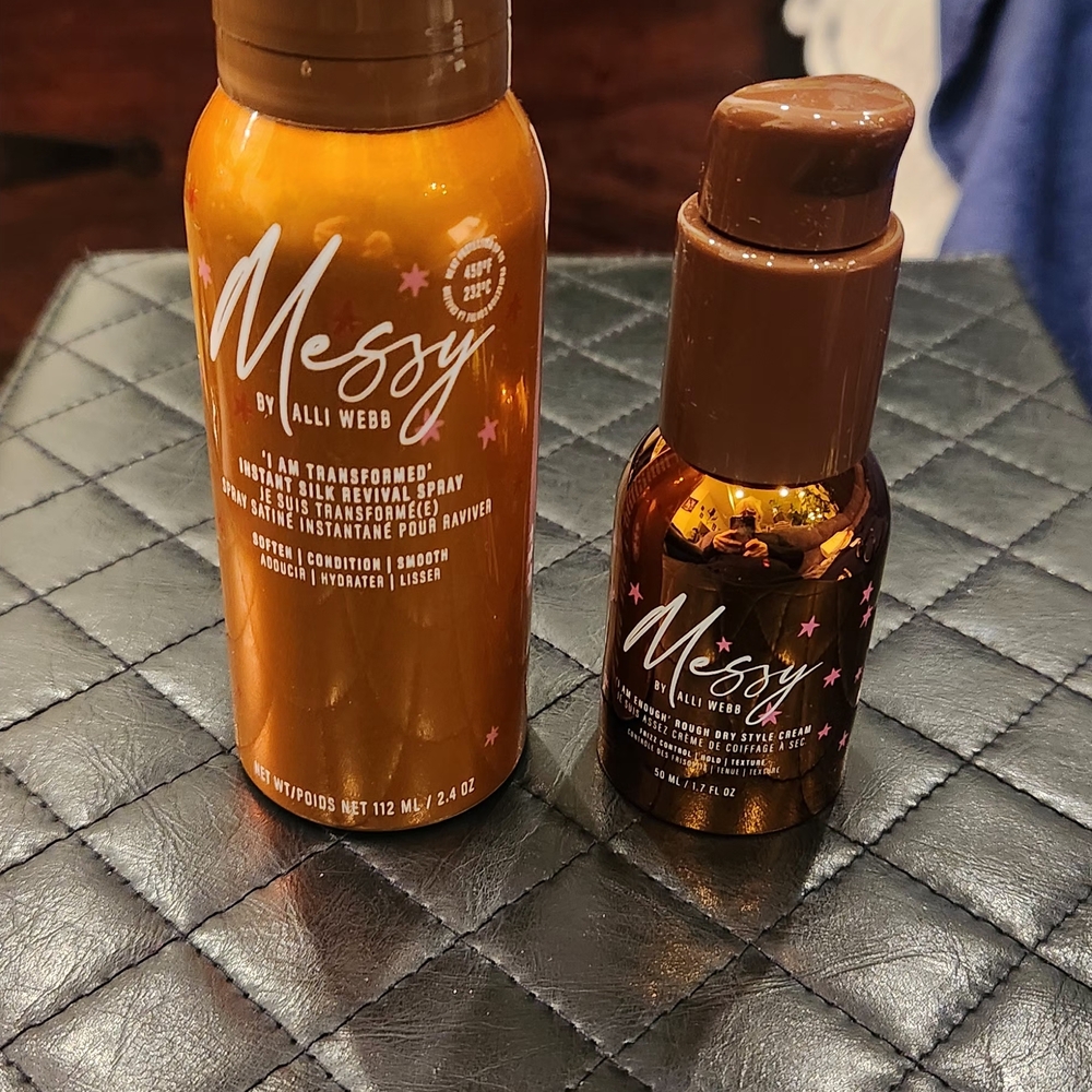 Messy by Alli Webb Hair Heat Protectant Spray - Brown